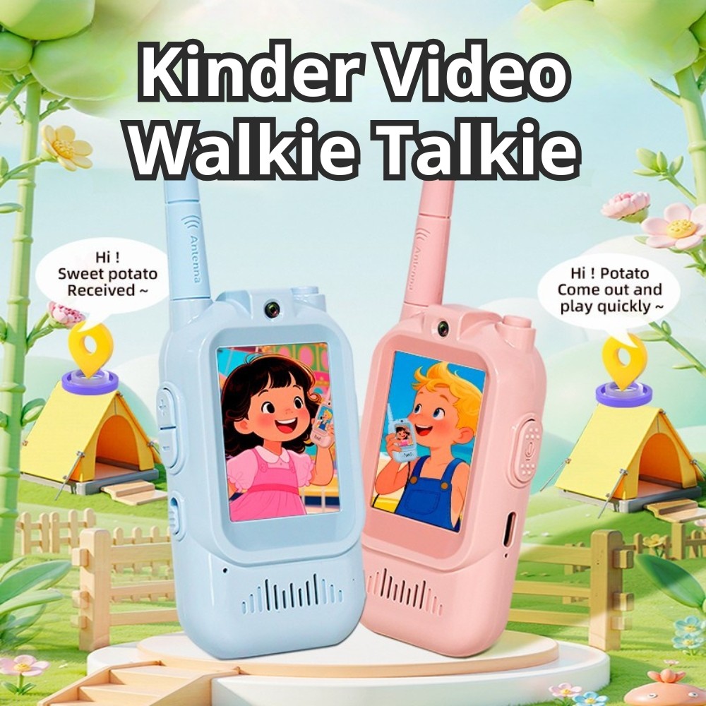 Set de talkies-walkies vidéo pour enfants