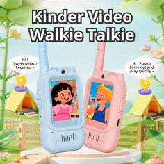 Set de talkies-walkies vidéo pour enfants
