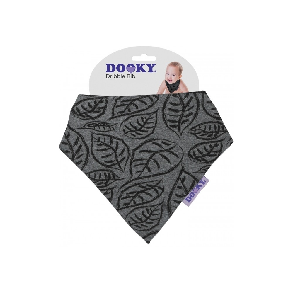 Dreieckstuch Grey Leaves