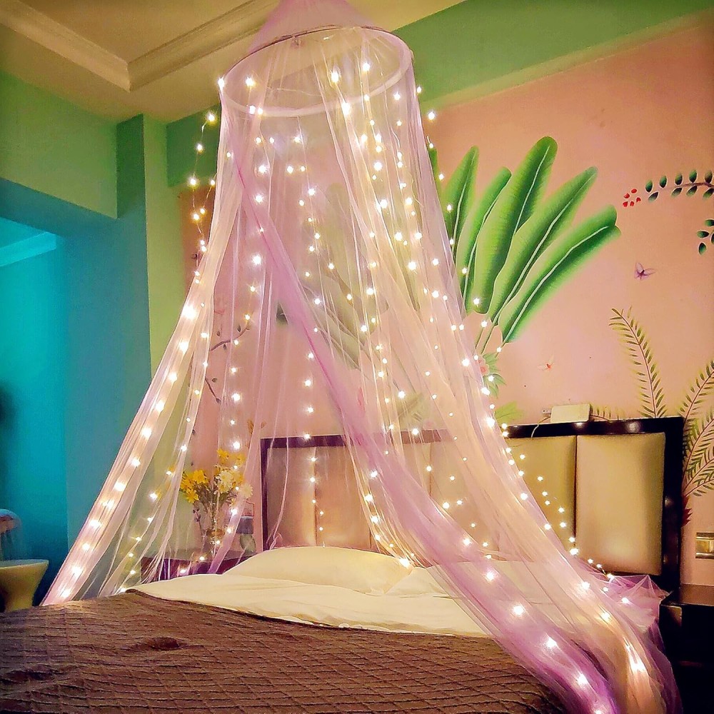 Canopy / lit de lit avec des lumières