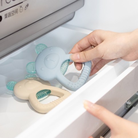 Silikon Kühlbeissring kleiner Bär