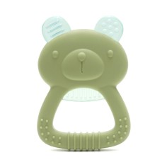 Anneau de dentition réfrigérant en silicone petit ours