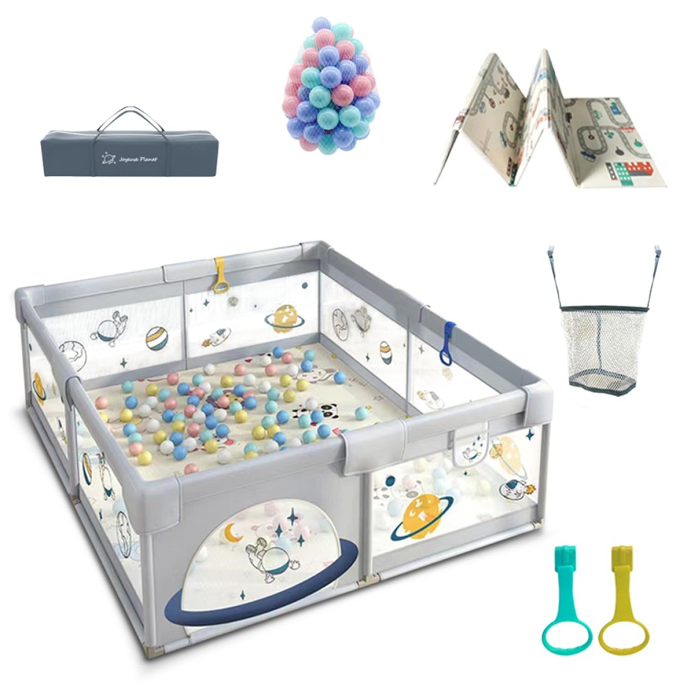 Laufgitter/ Laufstall Set, 180x200 - Space