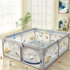 Laufgitter/ Laufstall Set, 180x200 - Space