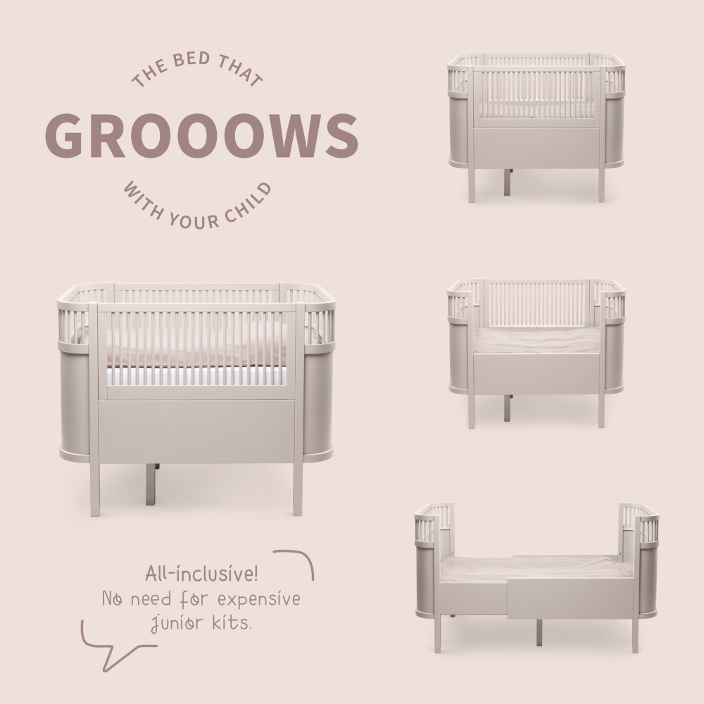 Bett Baby & Junior, Birchbark Rose FSC