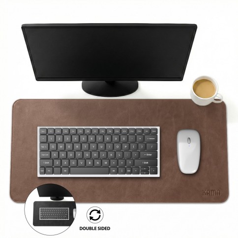 Tapis de bureau Premium, Mousepad (Faux Cuir)
