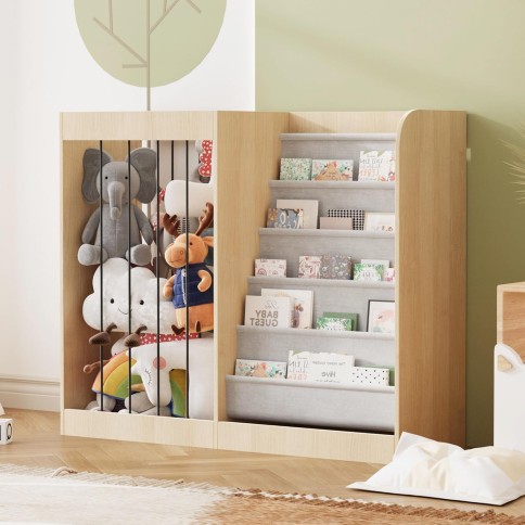 copy of Kinder Spielzeug- & Bücherregal, weiss