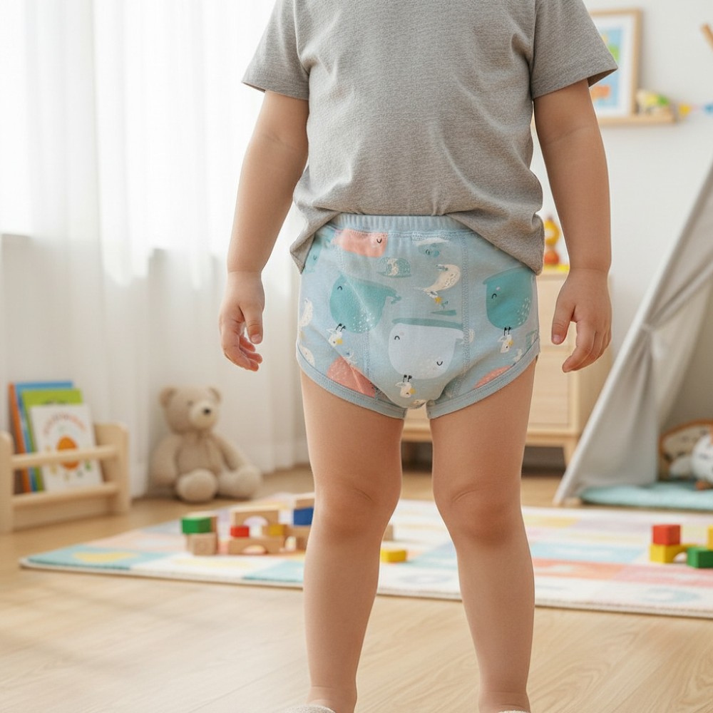 Töpfchen Lernhöschen, Wal (2er Pack)