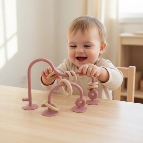 Tischspielzeug mit Saugnäpfen