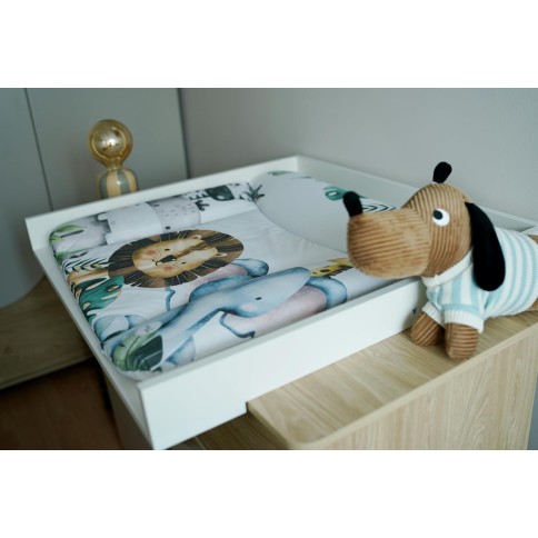 Ceba Baby Wickelauflage, 75x72cm, Dschungeltiere