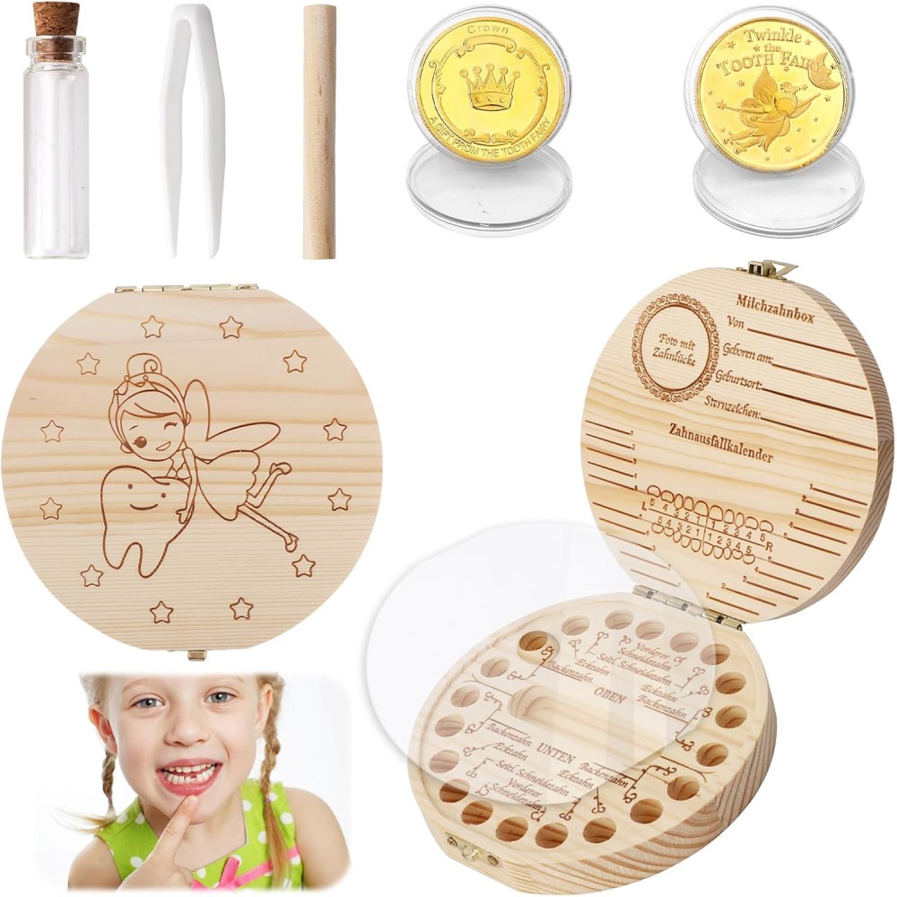 copie de la boîte à dents de lait Madlino incl. ZhengeBereif & Loupe