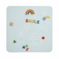 selbstklebende Magnetwand (inkl. Kreidestifte & Wischtuch)