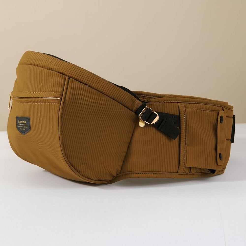 Sunveno Babytrage Hüftsitz, Velvet Braun