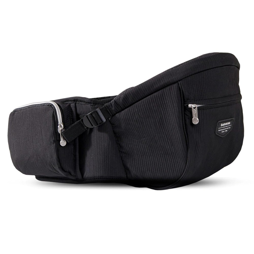 Sunveno Babytrage Hüftsitz, Velvet Black