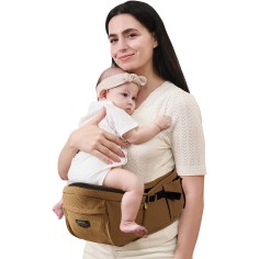 Sunveno Baby Carrier Hip Soiseau de hanche, Velvet Black