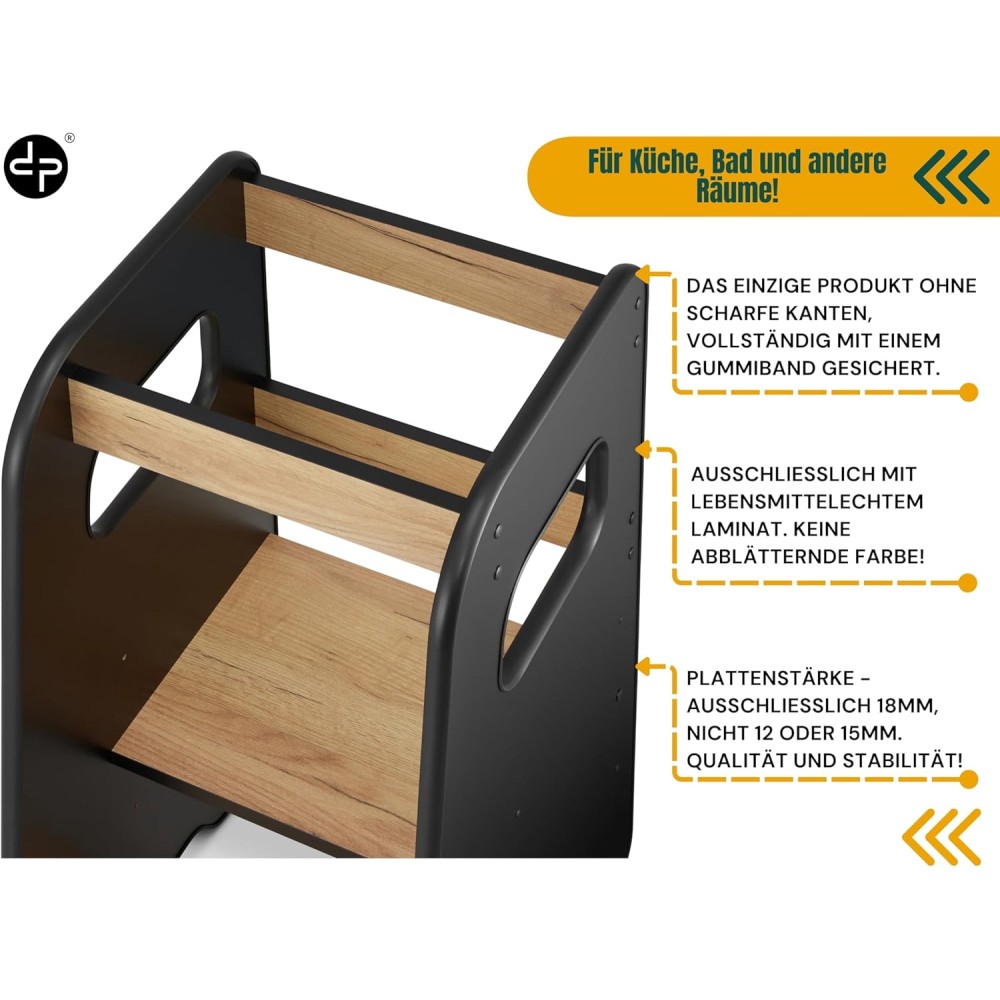 copie de Pays de bébé en bois de Wooden OmyBaby Premium avec des activités de Montessori et du tableau blanc magnétique