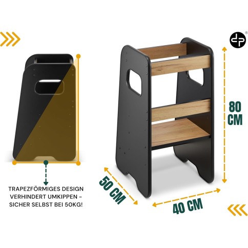 copie de Pays de bébé en bois de Wooden OmyBaby Premium avec des activités de Montessori et du tableau blanc magnétique