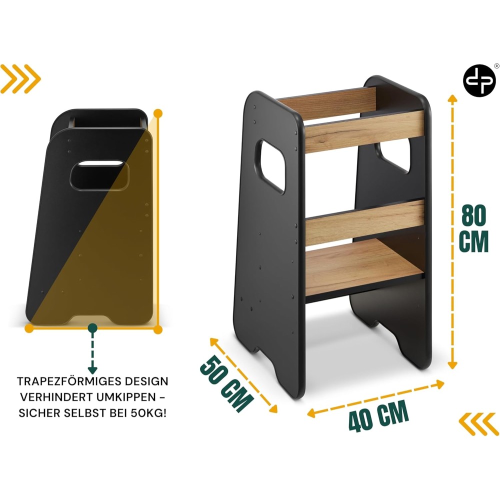 copie de Pays de bébé en bois de Wooden OmyBaby Premium avec des activités de Montessori et du tableau blanc magnétique