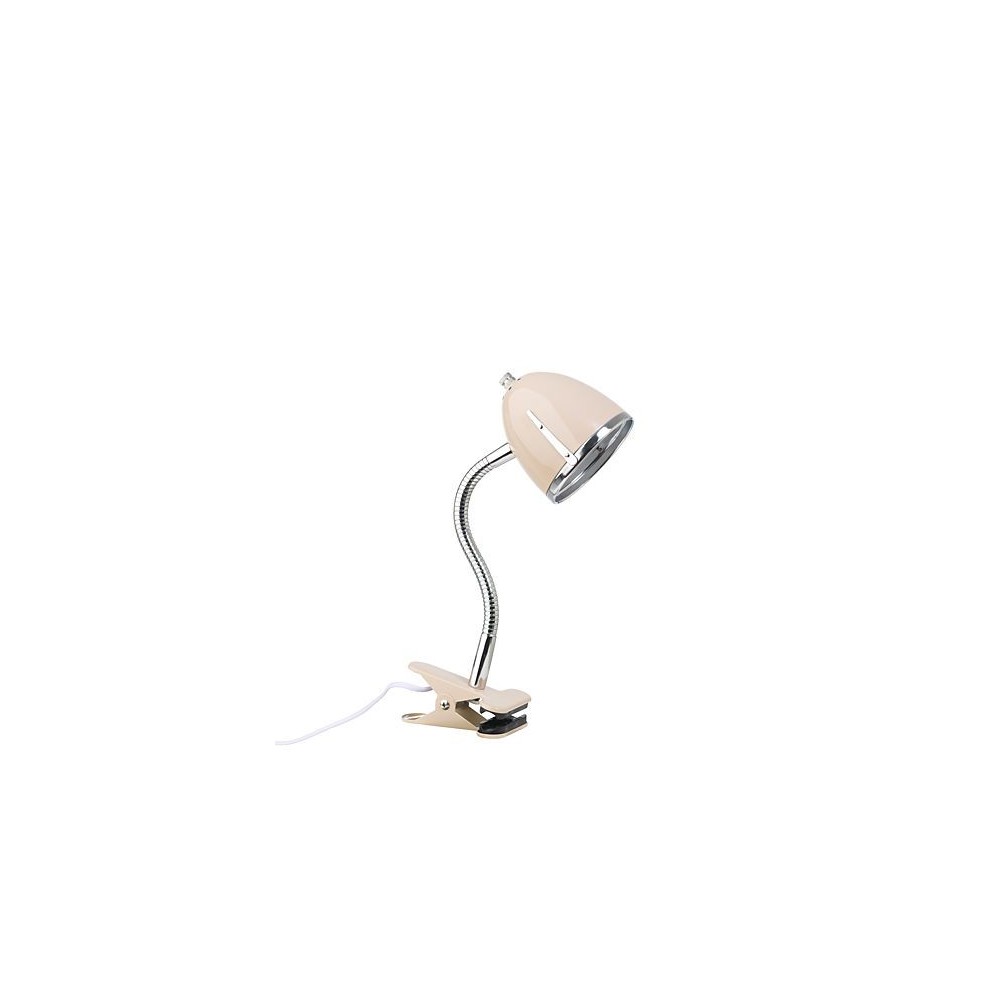 copie de la lampe de serrage, de la nuance de bronze / au bord de chrome