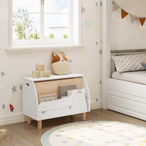 copy of Kinder Spielzeug- & Bücherregal, weiss