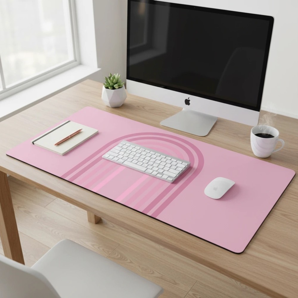 Tapis de bureau de design, Mousepad (Faux Cuir)