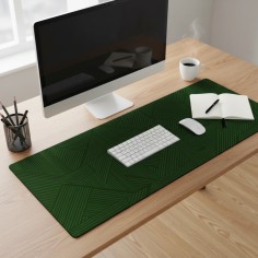 Design Schreibtischmatte, Mousepad (Kunstleder)