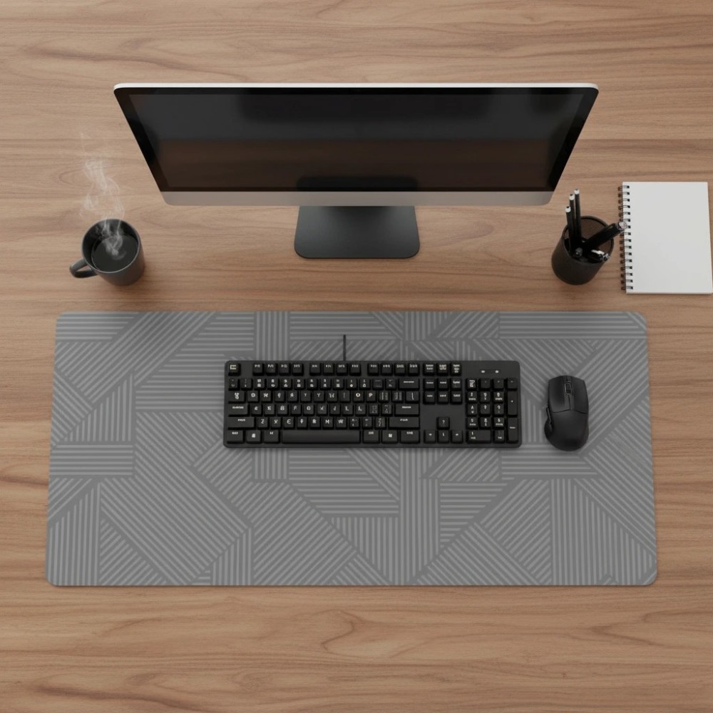 Design Schreibtischmatte, Mousepad (Kunstleder)