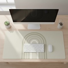 Design Schreibtischmatte, Mousepad (Kunstleder)