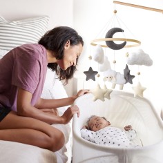 Filz Mobile mit Spieluhr, Bär