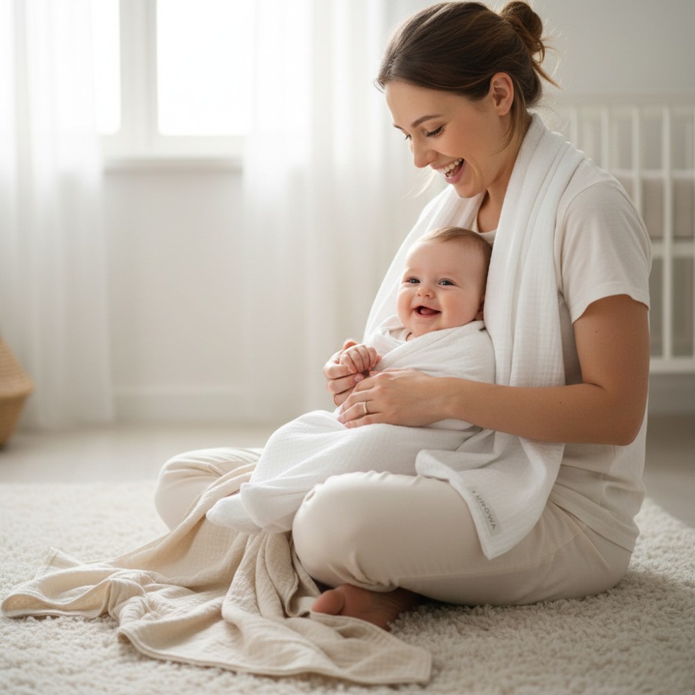 Mulltuch Swaddle Set (3er Set)