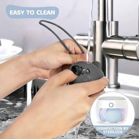 copie de la boîte à sucette en silicone ours