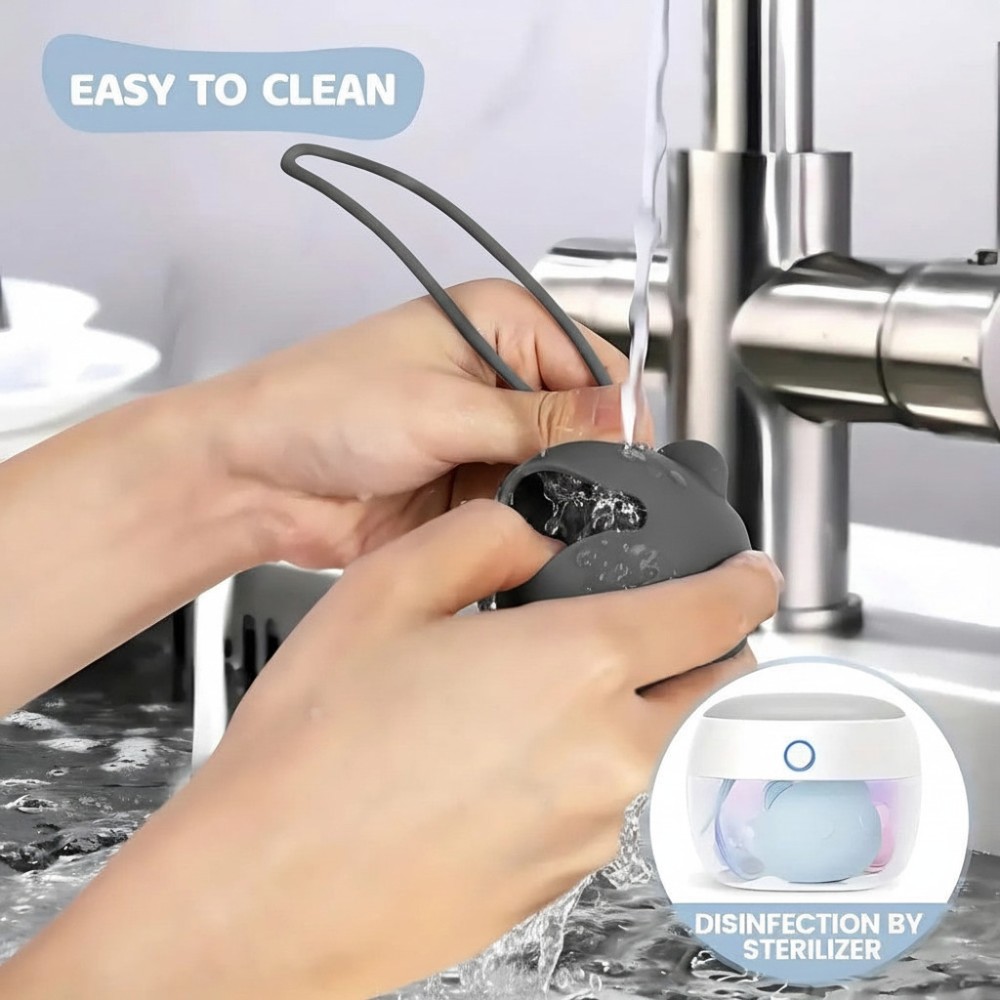 copie de la boîte à sucette en silicone ours