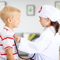 Kinder Arzt-/ Doktorkoffer, 34-teilig