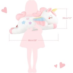 copie d'un animal câlin / peluche Licorne, 40 cm