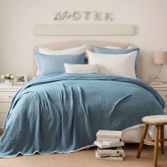 copie de la couverture de la mousseline de 6 plis, 180x140 cm, brise de mer