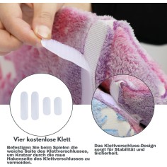 MeMoreCool Kindersofa Spielsofa – Modulares Klettersofa mit Rutsche und Treppe, Einhorn