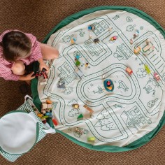 copie du sac de jouets et du couvercle de crawl 3-en-1, Moulin Roty Après La Plugie