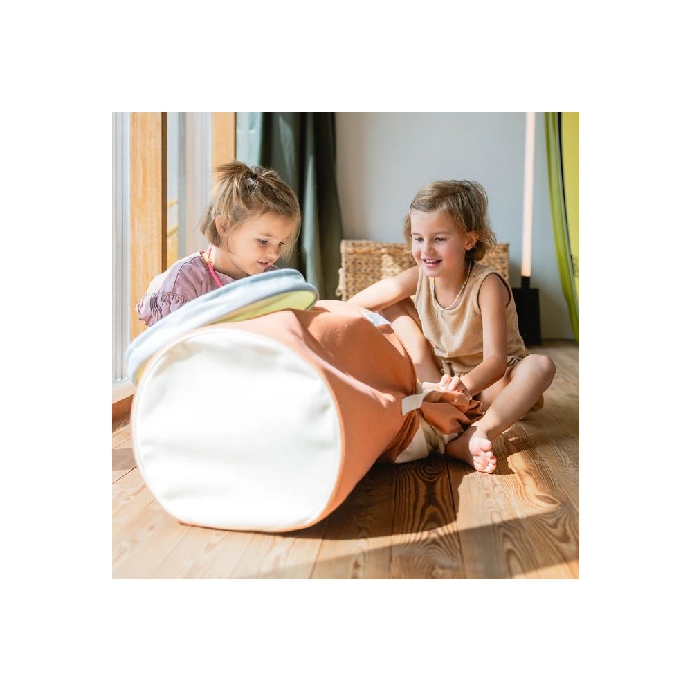 SOO Spielmatte und Aufbewahrungskorb Zoo