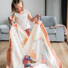 copie du zoo de Soo Playmat et de panier de stockage