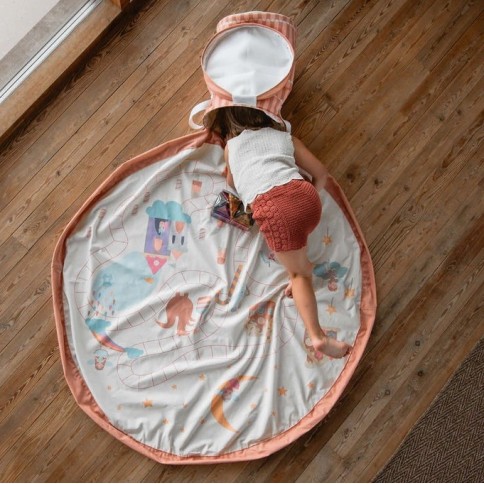 SOO Spielmatte und Aufbewahrungskorb Fairy World