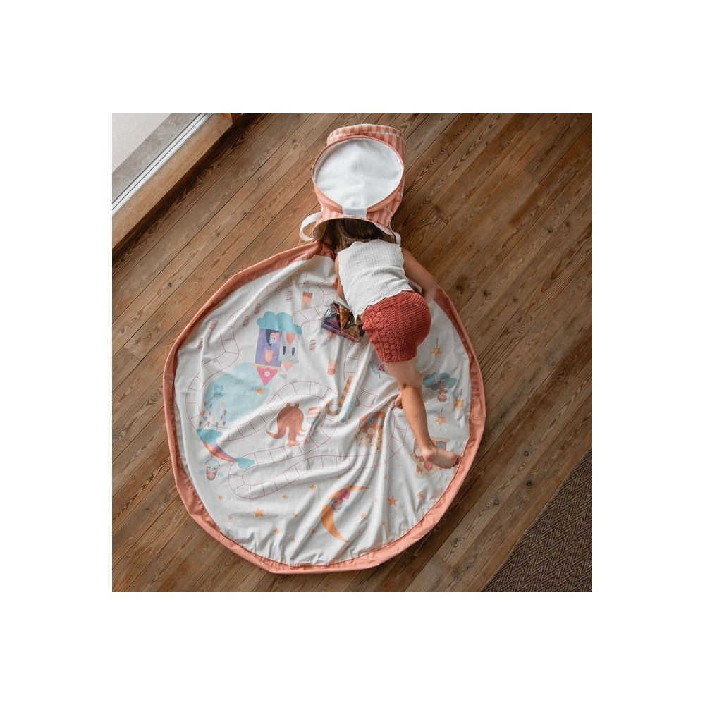 SOO Spielmatte und Aufbewahrungskorb Fairy World