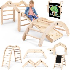 8-in-1 Montessori Klettergerüst Indoor Set