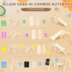 copie de Misioo Bightenbad 90 x 30 cm avec 200 boules, perles de velours gris / rose / or