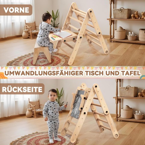 8-in-1 Montessori Klettergerüst Indoor Set