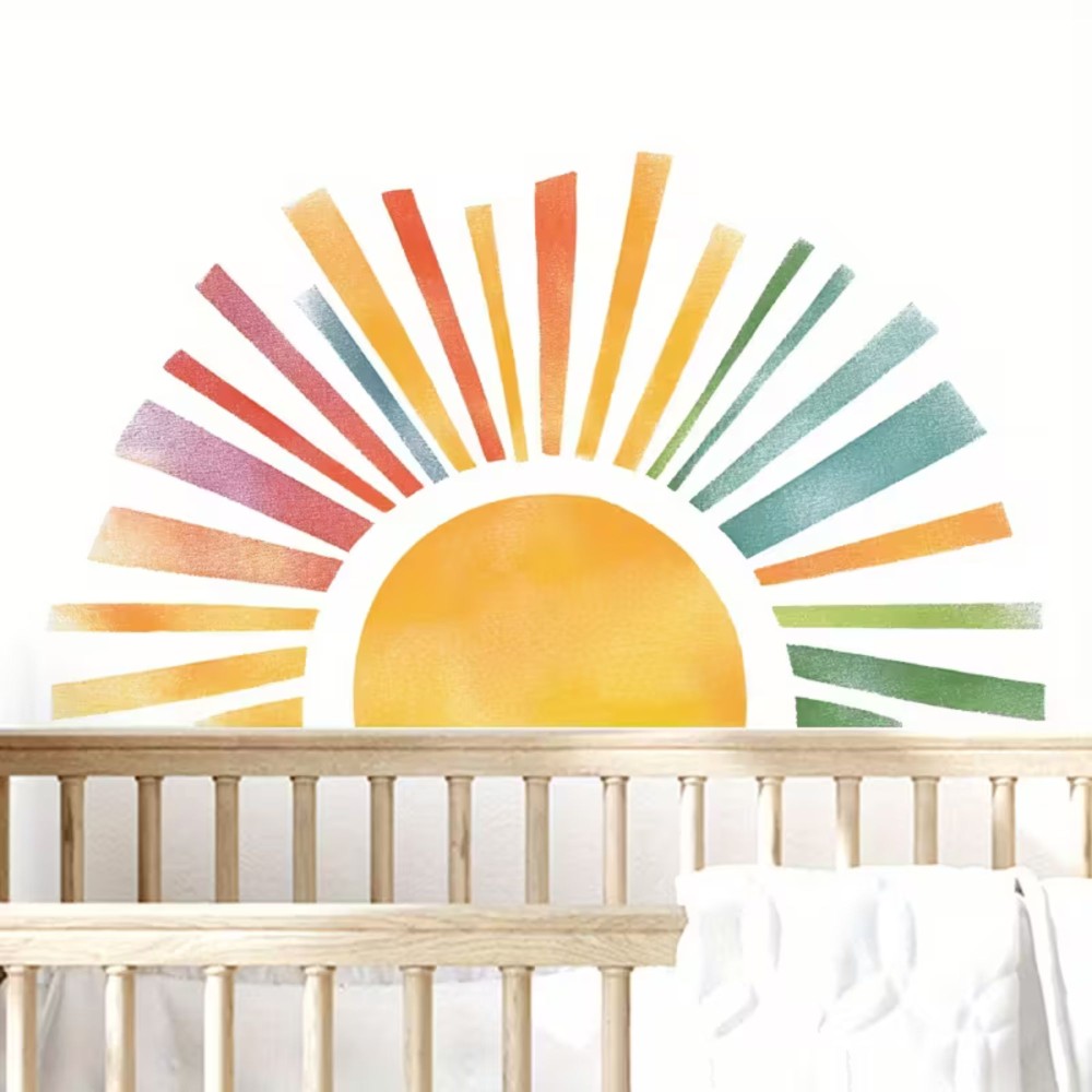 Wandsticker, Sonne