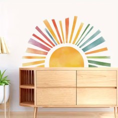 Stickers muraux, soleil
