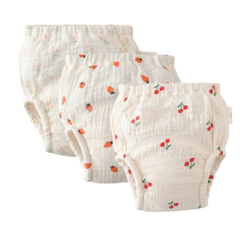 Musselin Potty apprenants, filles 2 (3 packs)