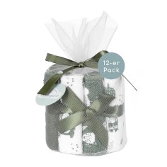 kidsguard Waschlappen-Set 12er Pack, Grün