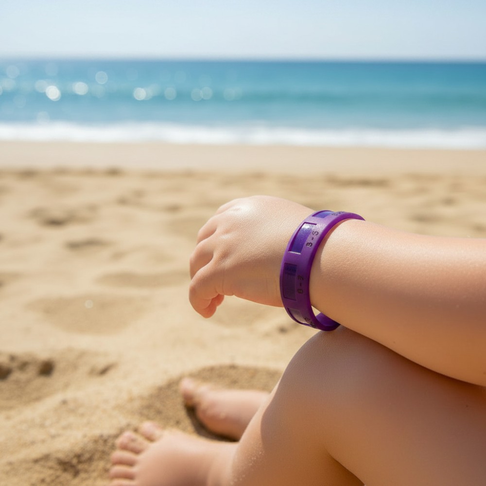 Bracelet de sensibilisation UV de Ju-VI Buddy Set de 3 (Taille M)