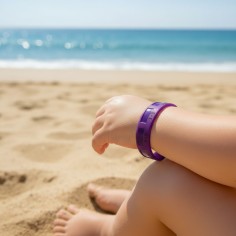 Bracelet de sensibilisation UV de Ju-VI Buddy Set de 3 (Taille M)